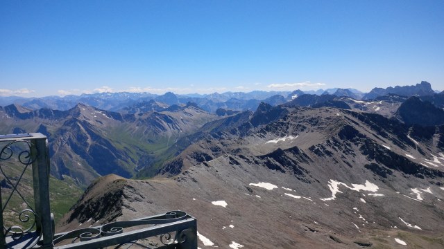 Sur le Bric de Rubren, à 3.340 mètres