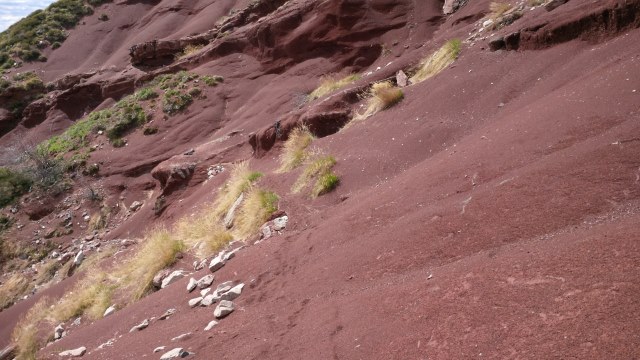 Roches rouges de la Méléa