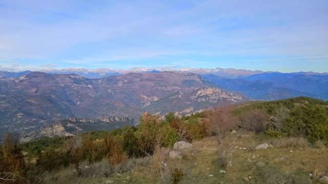 Vue de l'Estellier vers le nord