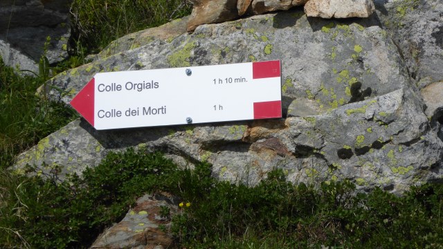 La balise au bord de la route