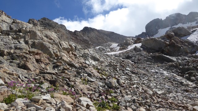 En vue de la dernière montée