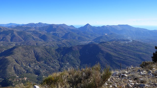 Du Mont Férion vers la Vallée du Paillon