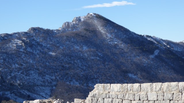 La Cime de Baudon de la Pointe Siricocca