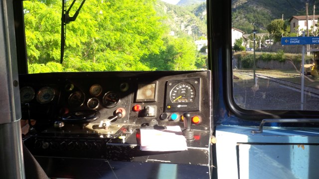 Le train des Chemins de Fer de Provence