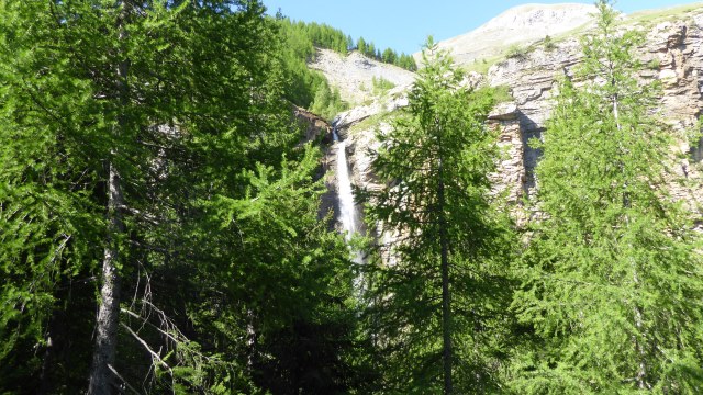 La cascade des Barres de Roya