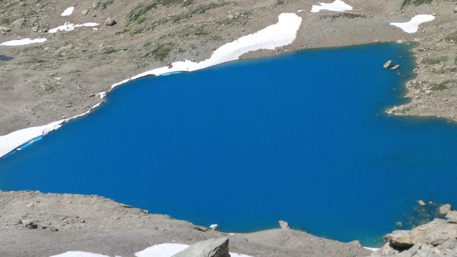 Le Lac des Neuf Couleurs vu de la Tête de la Fréma