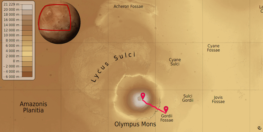 Carte de Mars