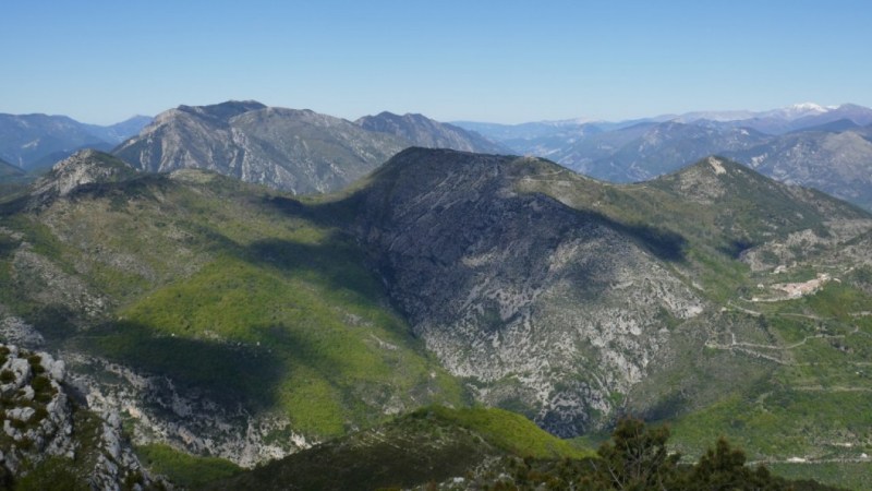 Le plateau de la Madone d'Utelle