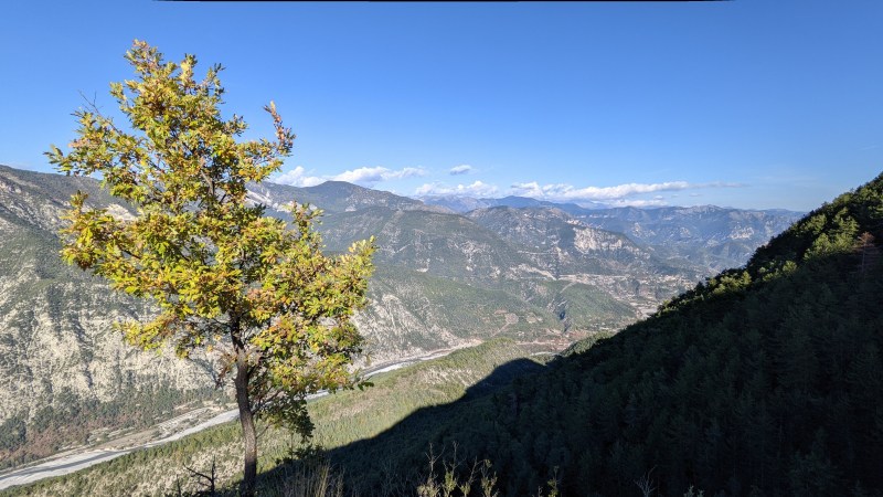 Vallée du Var, vers Villars-sur-Var et l'est