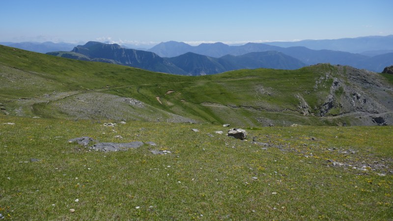 Point culminant de la journée, à 2.000 mètres