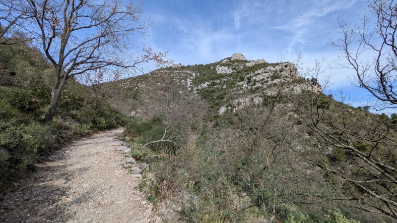 Vue sur le Baou de la Gaude
