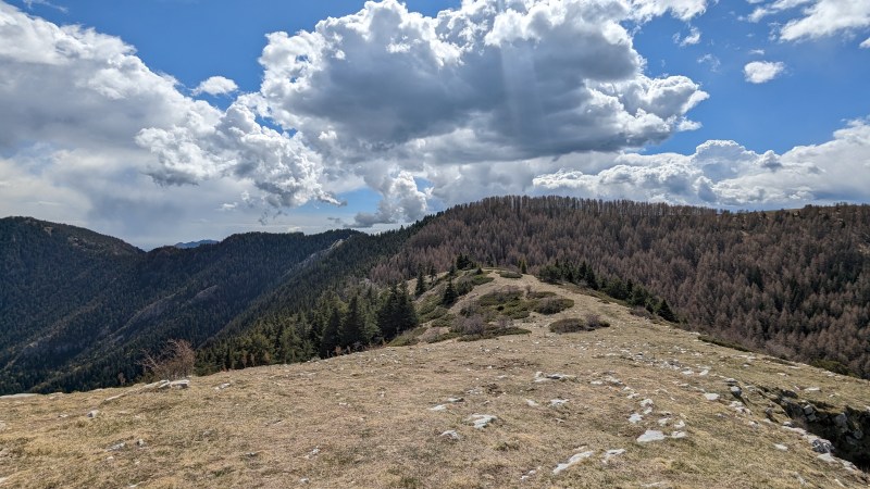 La crête finale du Brec d'Ilonse