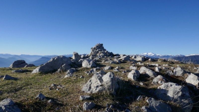 Au sommet du Brec d'Utelle