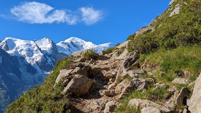 Montée vers le Col du Brévent