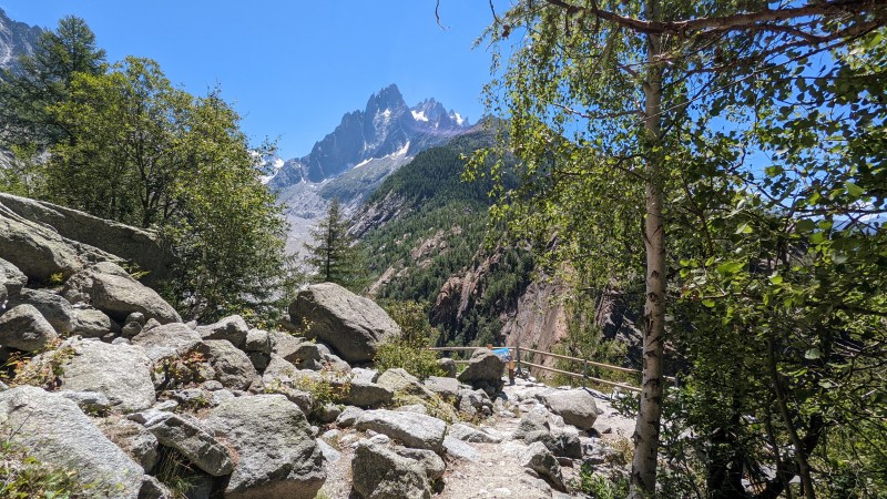 Arrivée au point de vue