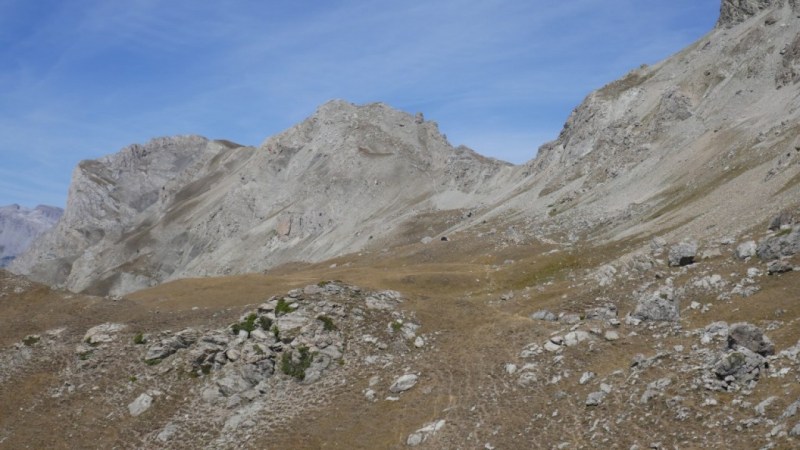 Sous le Col de Gyp et le Chapeau de Gendarme