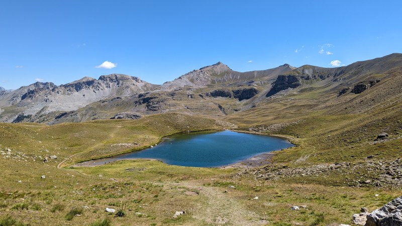 Au-dessus du Lac Verdet