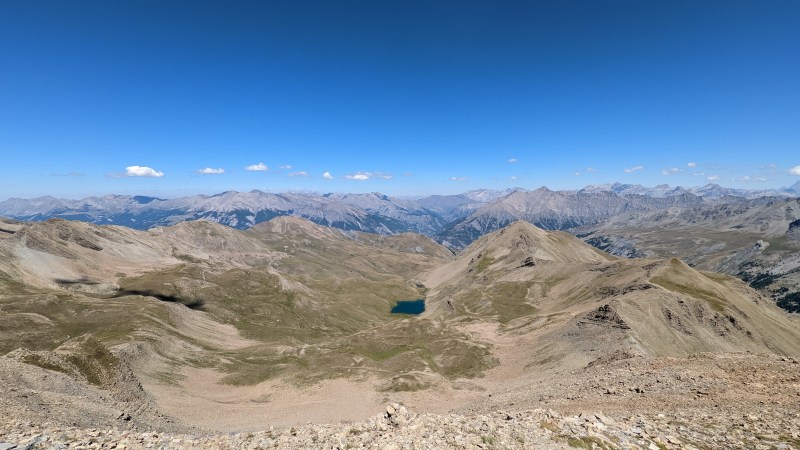 Vue sur le Lac de Terres Plaines