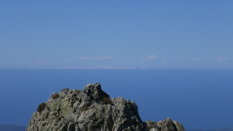 De la Cima a Mizzelli vers le Mercantour enneigé