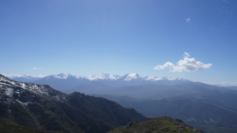 Vers les hauts sommets corses