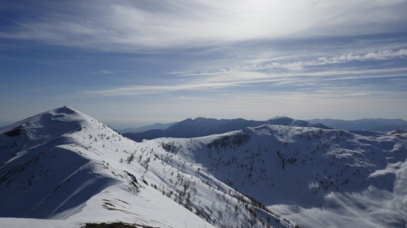 De Cima Garlenda vers Monte Frontè