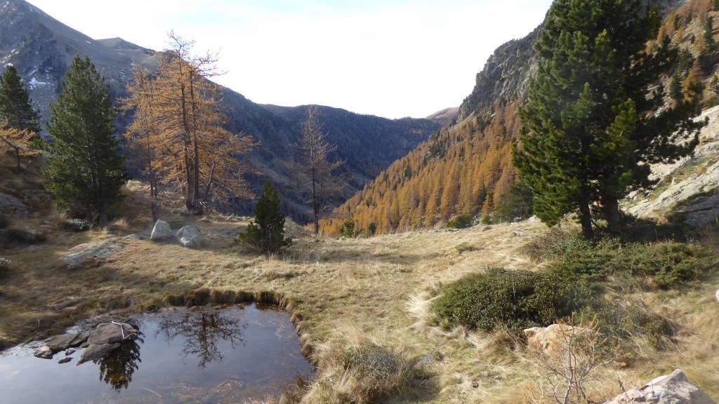 Lac des Sagnes, au-dessus du Refuge de Cougourde