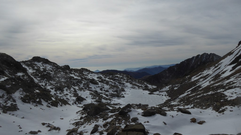 De la Cime de l'Agnel, vers le Lac de l'Agnel