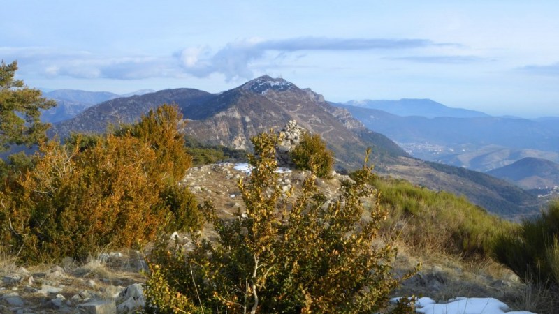 De la Cime des Collettes vers le Mont Vial