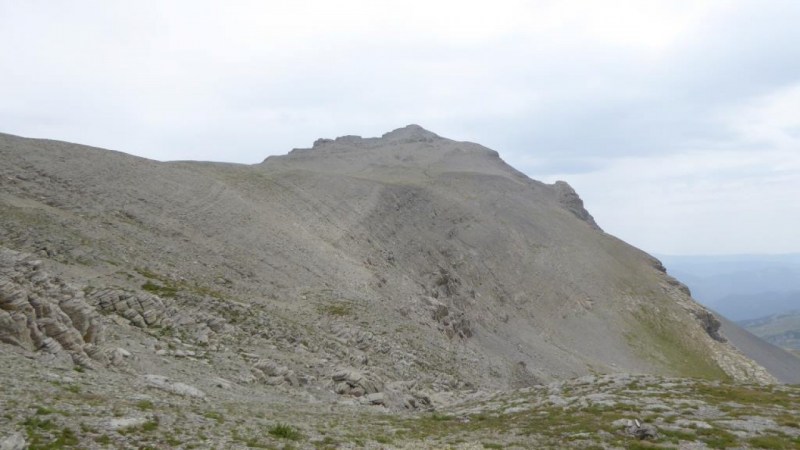 Sur le plateau de la Cime de l'Aspre