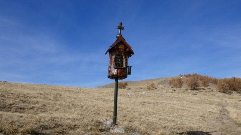 Oratoire à Sainte-Rita sur la Baisse de Peïrefique