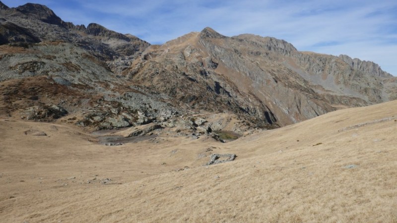 Les Lacs du Sabion, juste derrière le col