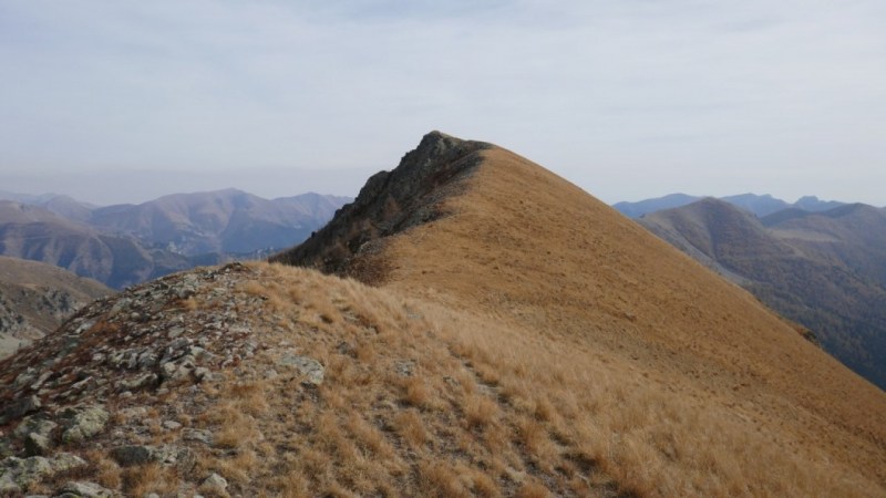 Sur la crête du retour