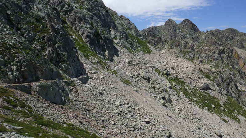 Sentier militaire vers le Col du Lausfer