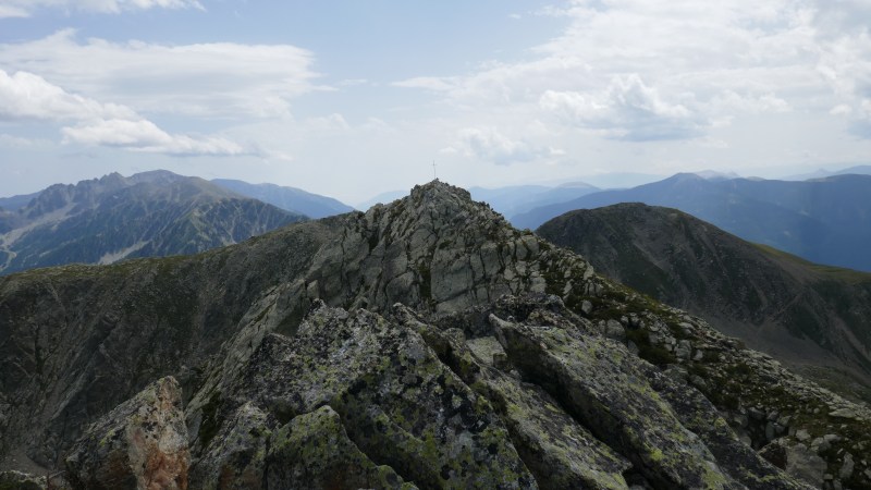 De la Cime Nord du Lausfer vers la Cime Sud du Lausfer