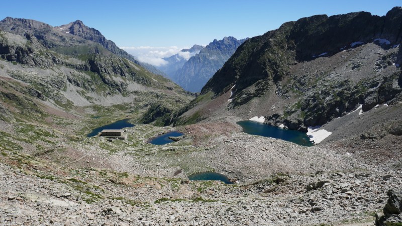 De la Baisse de Druos vers les lacs de Valscura