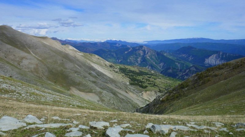 Vue sur le parcours