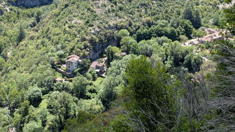 Plongée sur Navacelles