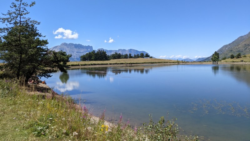 Au bord du Lac de Barbeyroux