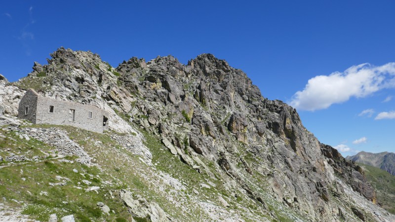 Cime du Lausfer vue du Col de Lausfer