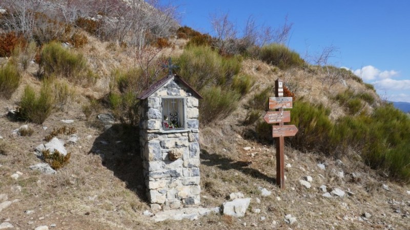 L'oratoire au Col de la Sinne