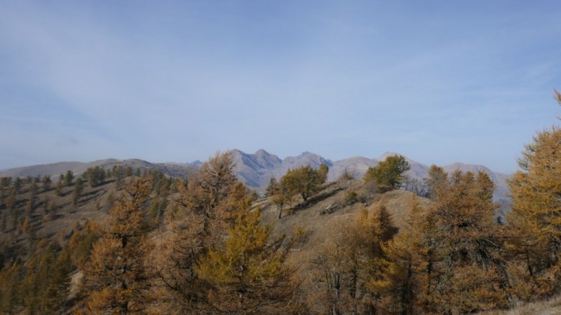 Sur le Mont Giagiabella, vers la Cime du Diable