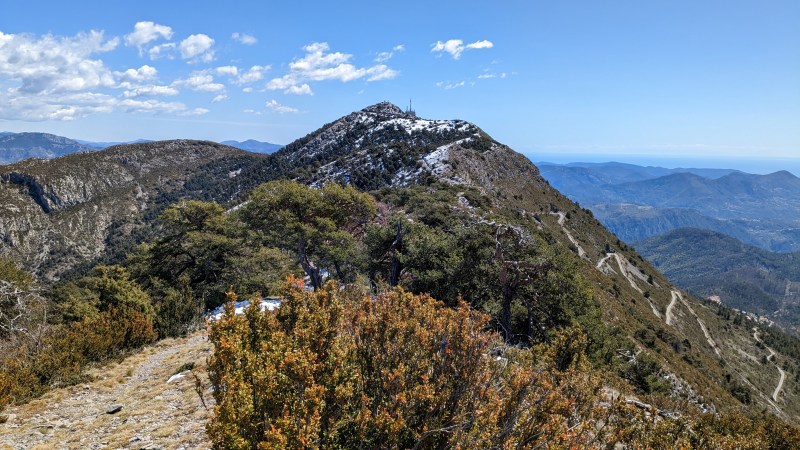 Le long de la Crête du Vial, retour sur le Mont Vial