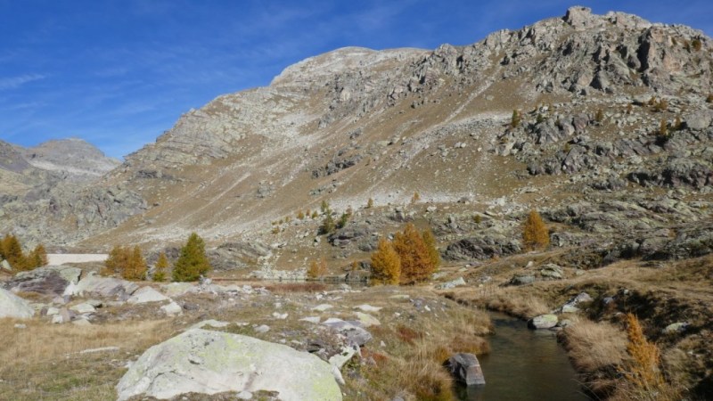 La face sud-est du Mont Bégo, et ses 750 mètres de dénivelé