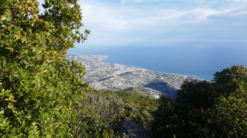 Vue plongeante sur San-Remo