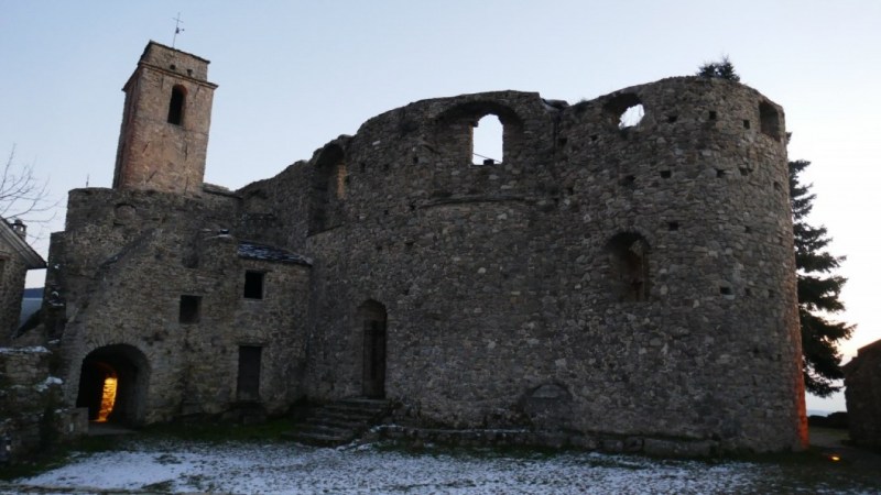 Ancienne église San Nicolò, ravagée en 1887