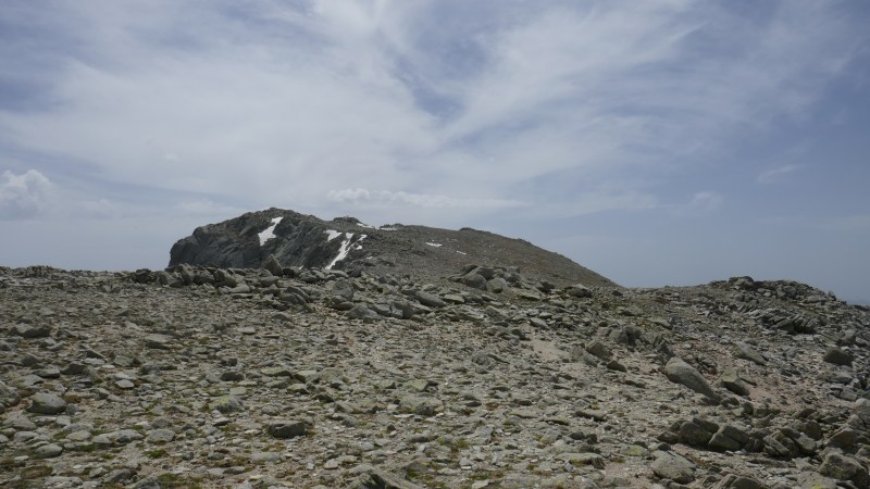 Sur le plateau sous le Monte Renose