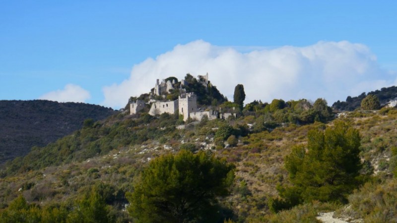 Les ruines de Châteauneuf