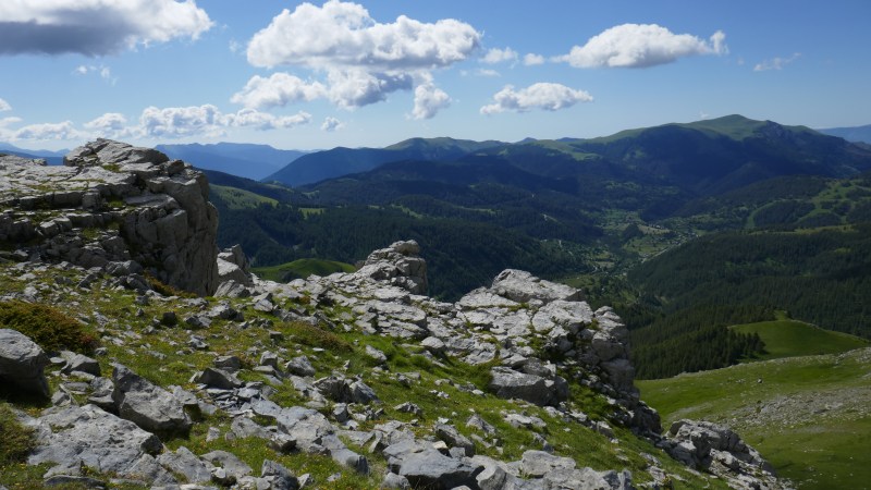 Au-dessus des Barres de Moulinès