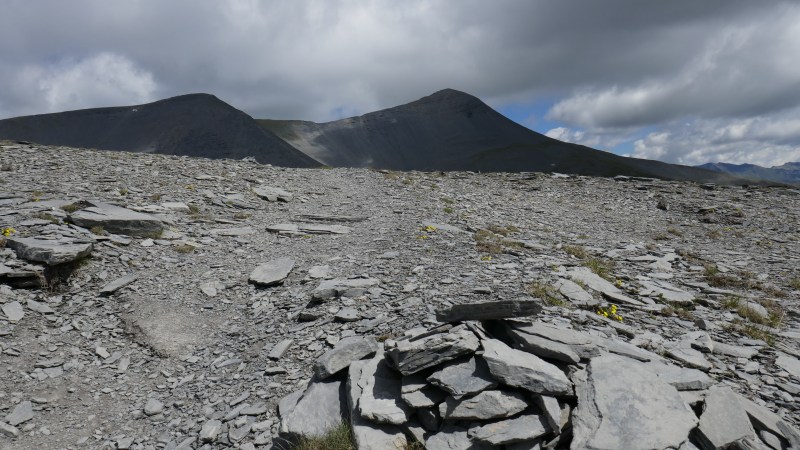 Du Mont Démant, vers le Petit Mounier et le Mont Mounier