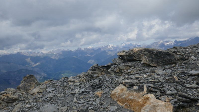 Vue sur le Massif du Mercantour